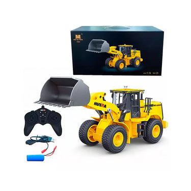 Cargador De Ruedas Control Remoto Huina Escala 1:16